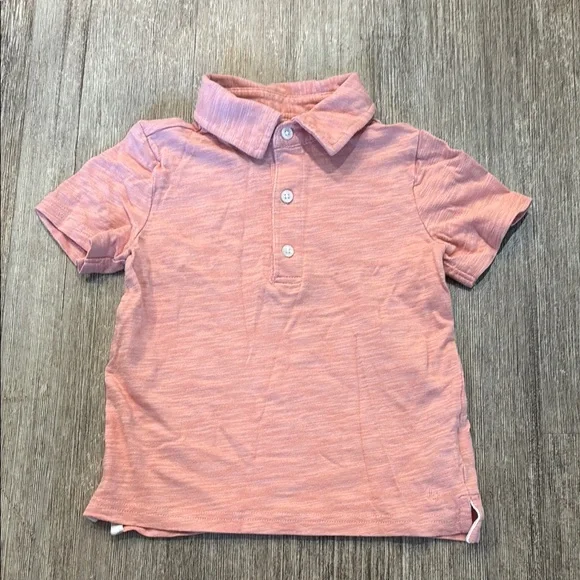Janie and Jack Coral Polo Shirt - Picture 1 of 4